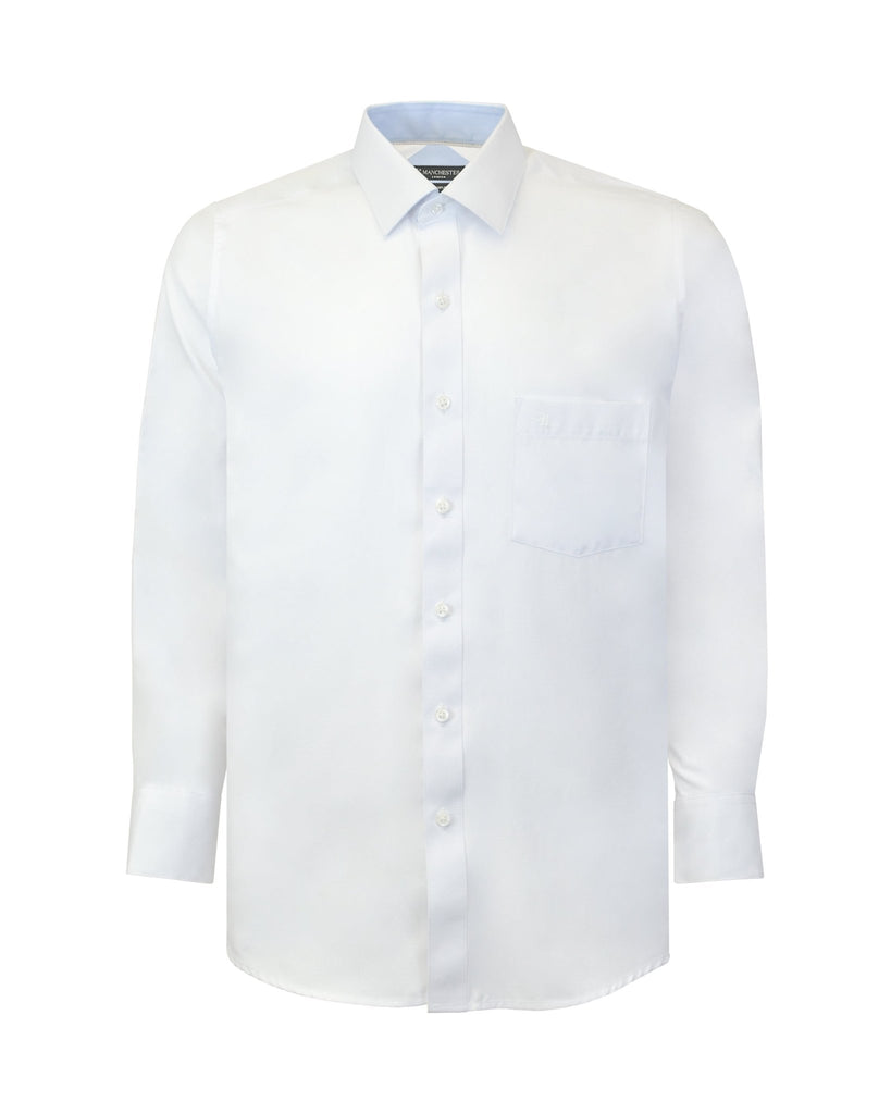 Manchester Camisa de Vestir en Algodón - Poliéster - Manchester