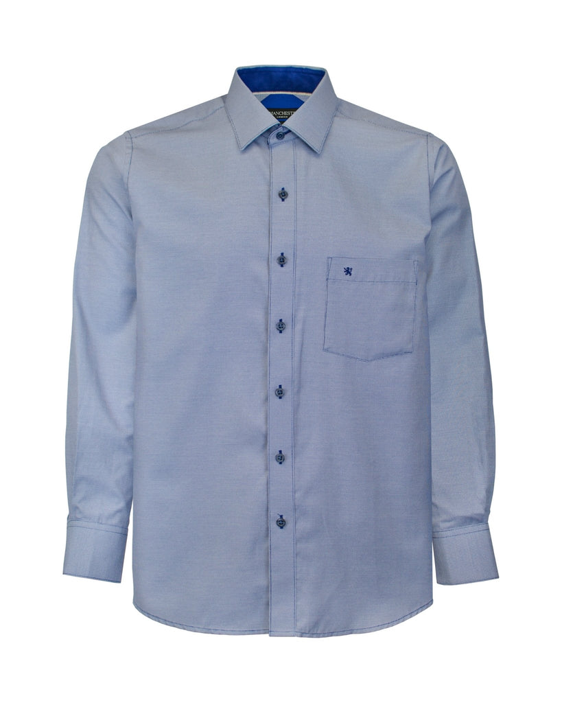 Manchester Camisa de Vestir en Algodón - Poliéster - Manchester