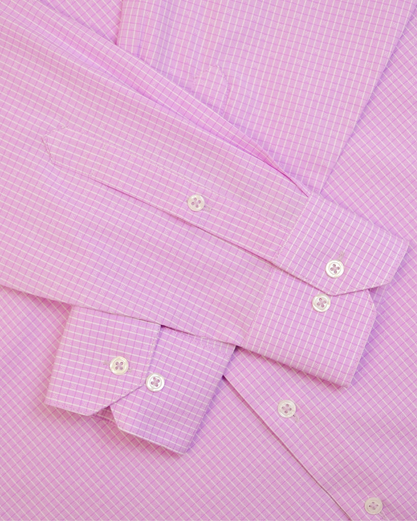 Manchester Camisa de Vestir en Algodón Puro: Regular Fit, Cuello Roma y Puño Ejecutivo - Manchester