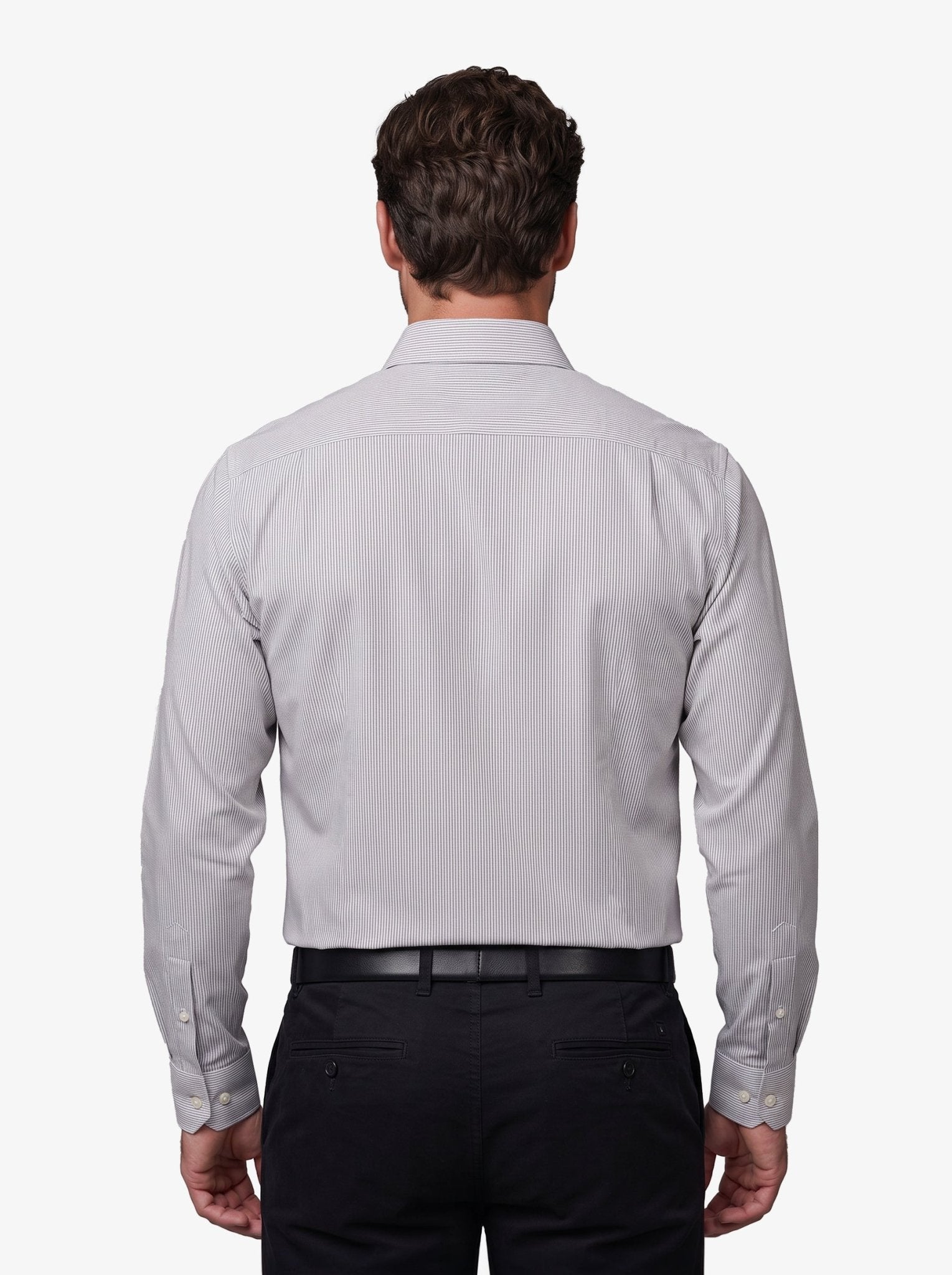 Manchester Camisa de Vestir en Algodon y Poliester Cuello Roma Regular Fit - Manchester
