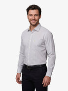 Manchester Camisa de Vestir en Algodon y Poliester Cuello Roma Regular Fit - Manchester
