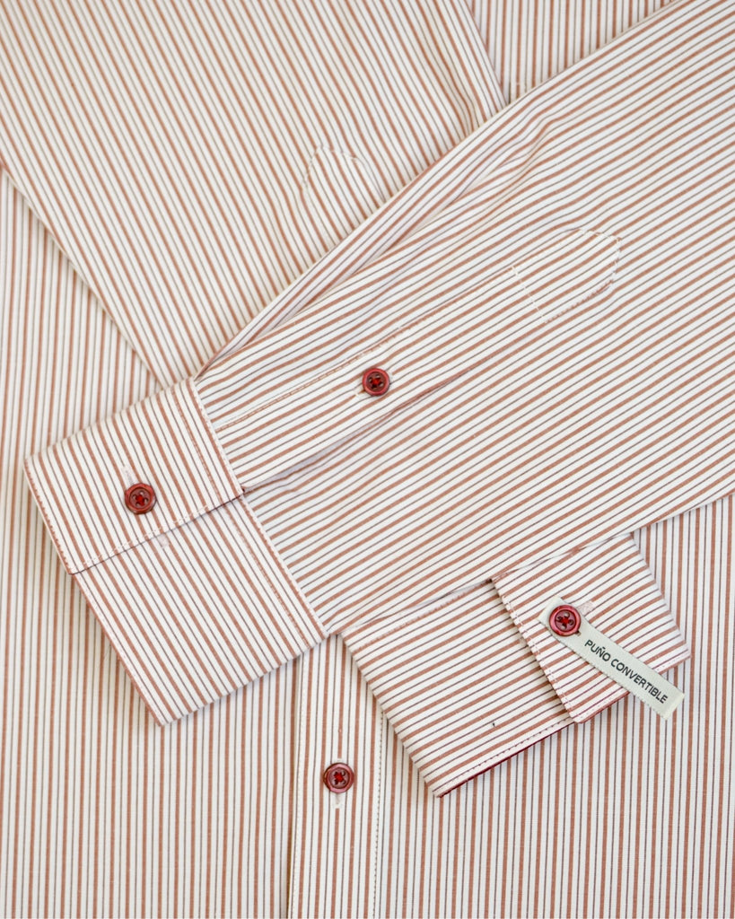 Manchester Camisa de Vestir Estampado de Líneas - Manchester