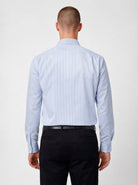 Manchester Camisa de Vestir Estampado de Líneas - Manchester