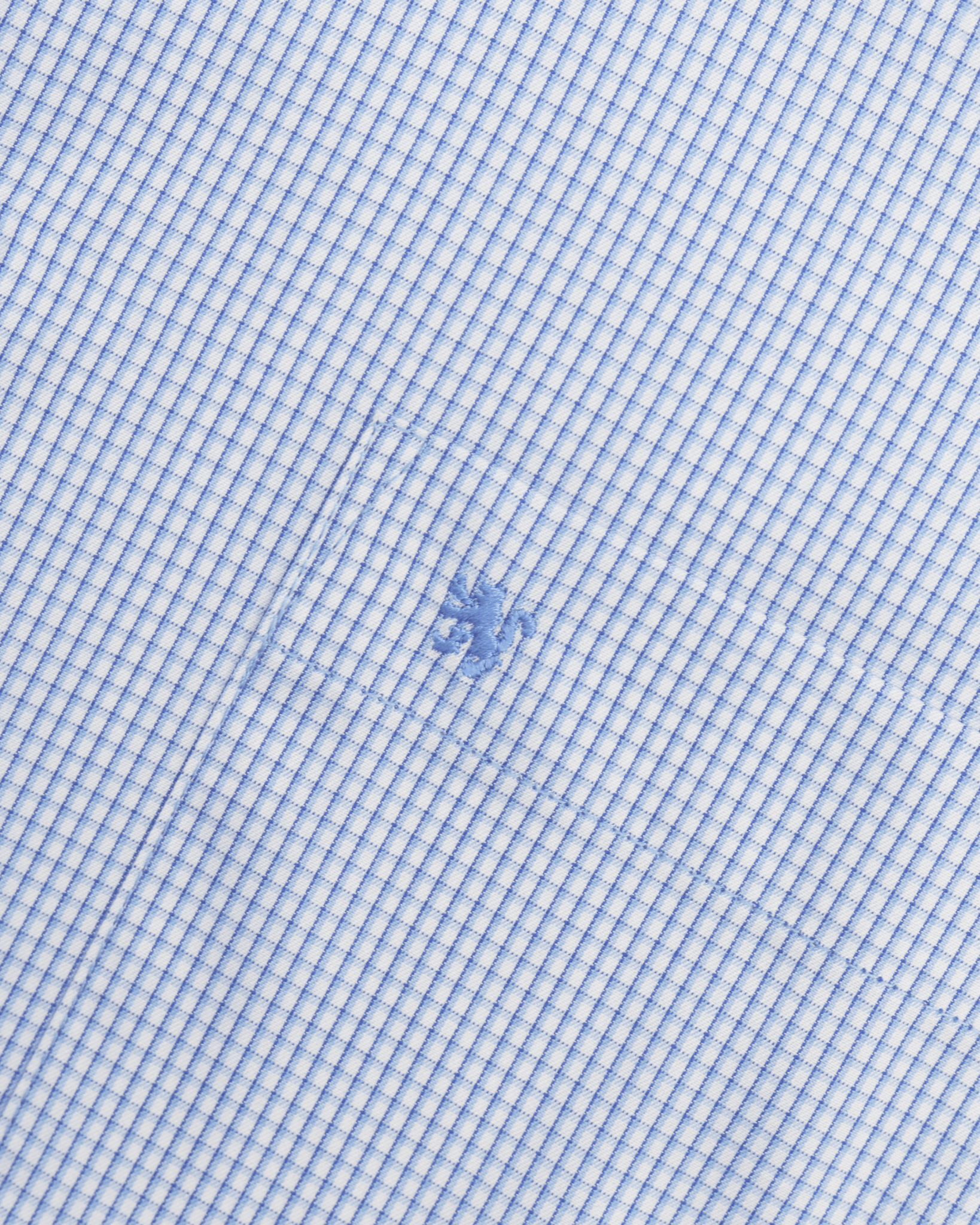 Manchester Camisa de Vestir Formal Minimalista de Cuadrícula Fina - Manchester