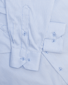 Manchester Camisa de Vestir Formal Minimalista de Cuadrícula Fina - Manchester