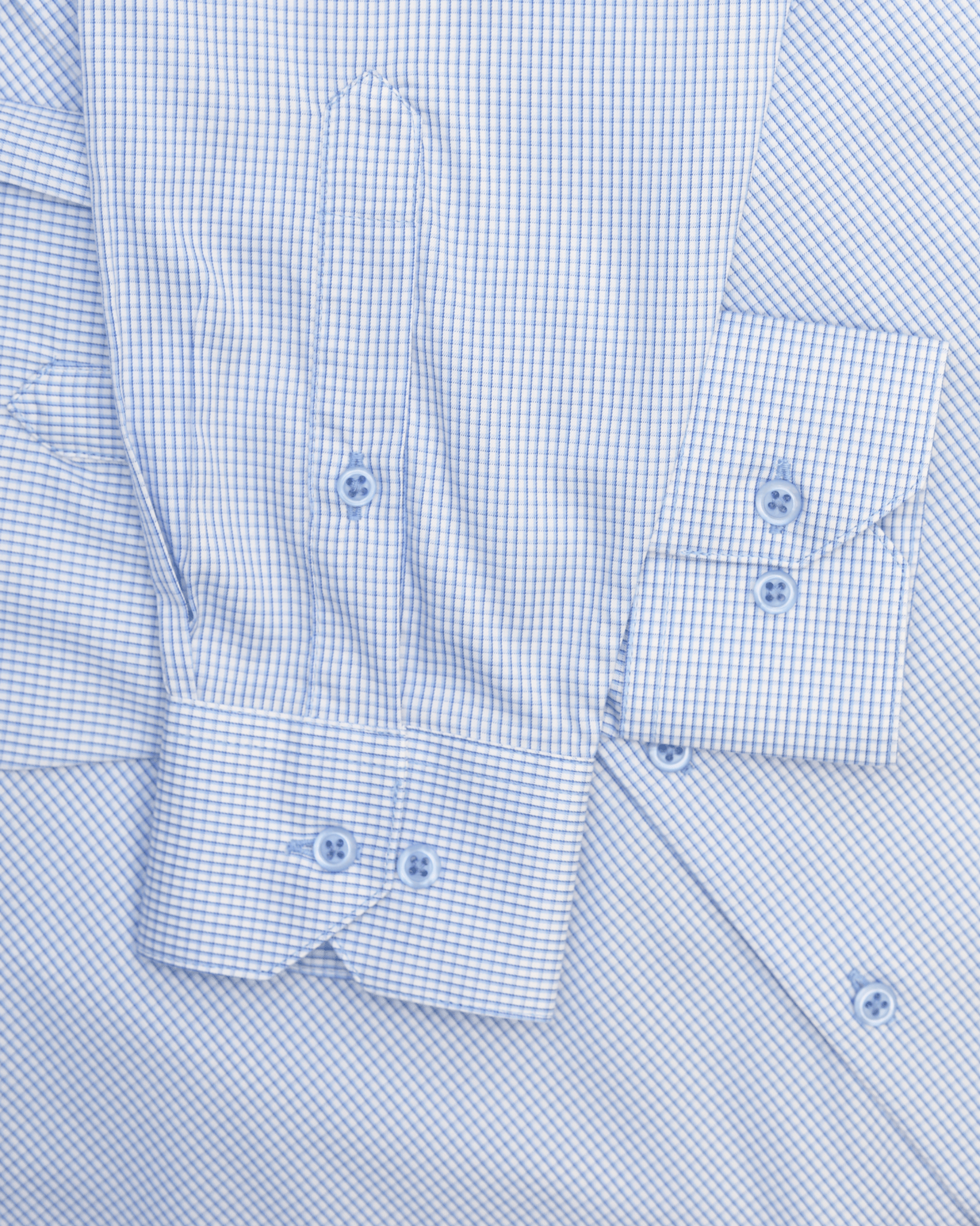 Manchester Camisa de Vestir Formal Minimalista de Cuadrícula Fina - Manchester