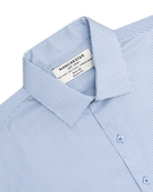 Manchester Camisa de Vestir Formal Minimalista de Cuadrícula Fina - Manchester