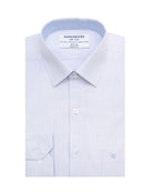 Manchester Camisa de Vestir Formal Minimalista de Textura Geométrica - Manchester