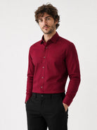 Manchester Camisa de Vestir Lisa Algodón y Poliéster - Manchester