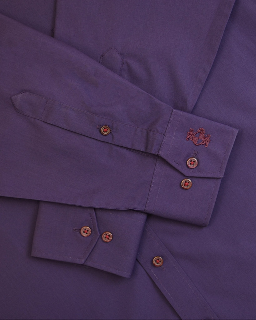 Manchester Camisa de Vestir Lisa Algodón y Poliéster - Manchester