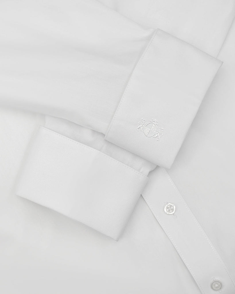 Manchester Camisa de Vestir Lisa Algodón y Poliéster - Manchester