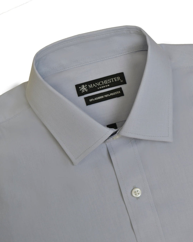 Manchester Camisa de Vestir Lisa Algodón y Poliéster - Manchester