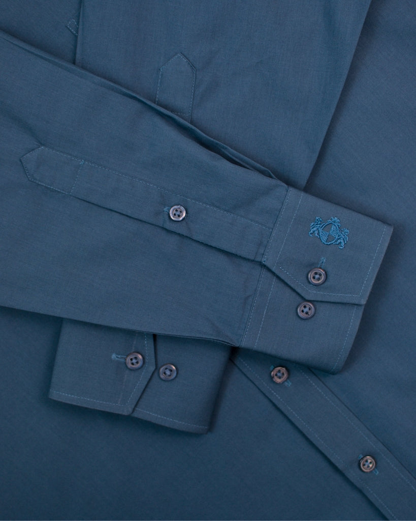 Manchester Camisa de Vestir Lisa Algodón y Poliéster - Manchester