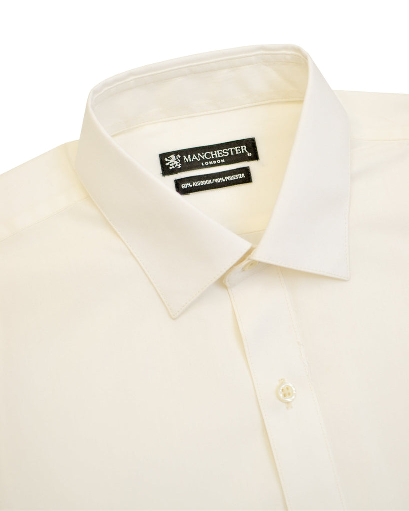Manchester Camisa de Vestir Lisa Algodón y Poliéster - Manchester