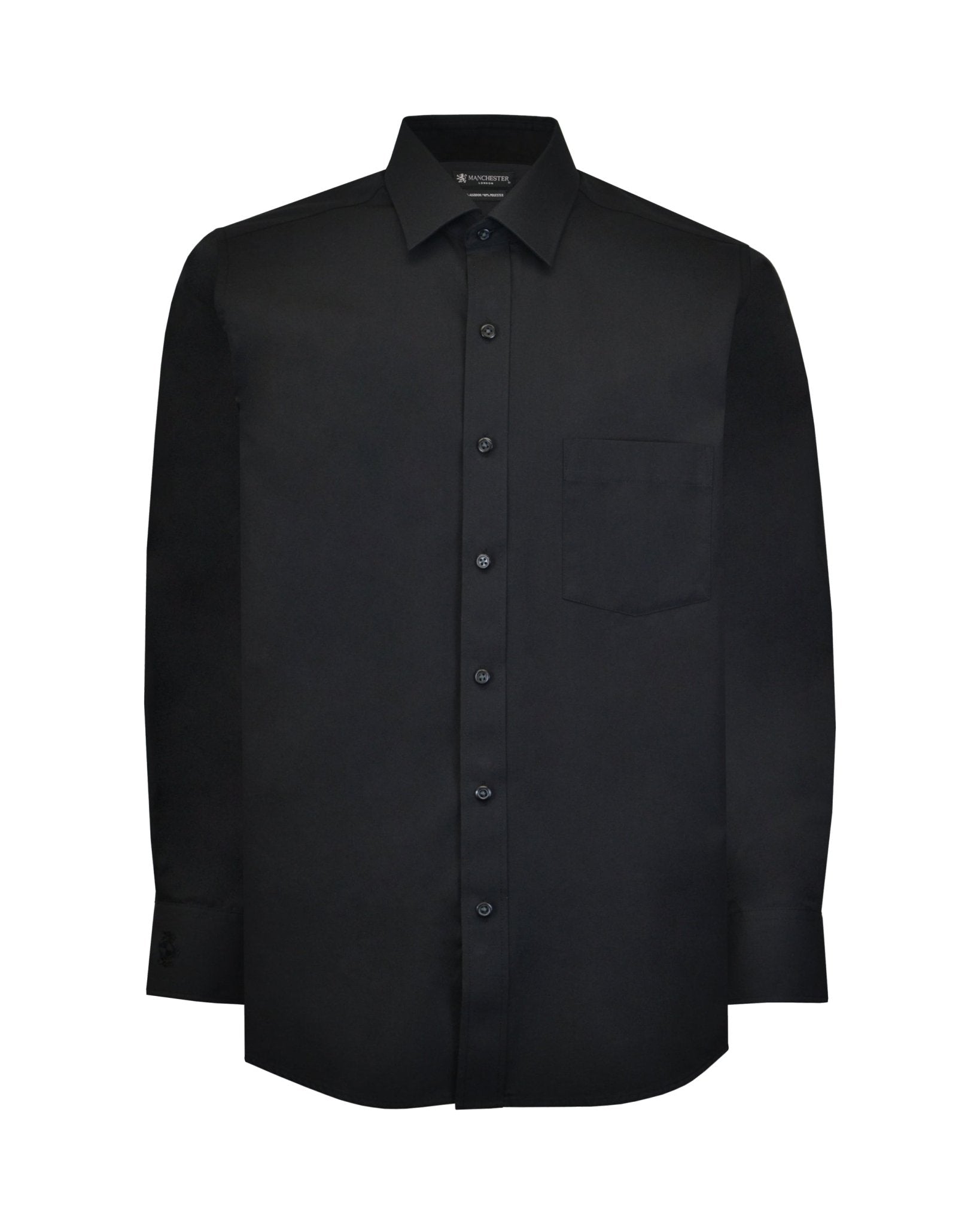Manchester Camisa de Vestir Lisa Algodón y Poliéster - Manchester
