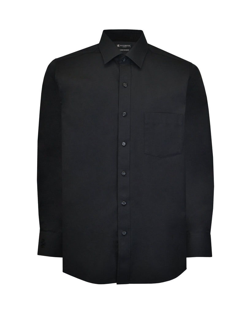 Manchester Camisa de Vestir Lisa Algodón y Poliéster - Manchester