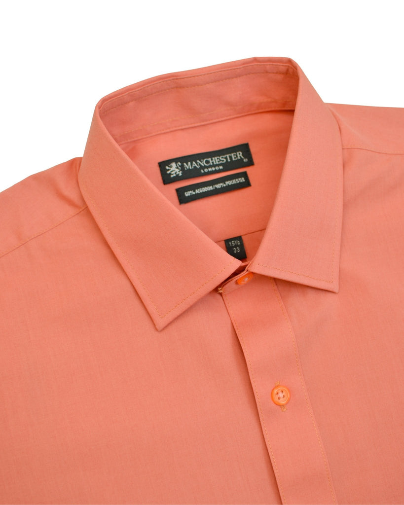 Manchester Camisa de Vestir Lisa Algodón y Poliéster - Manchester