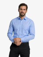 Manchester Camisa de Vestir Lisa Algodón y Poliéster - Manchester