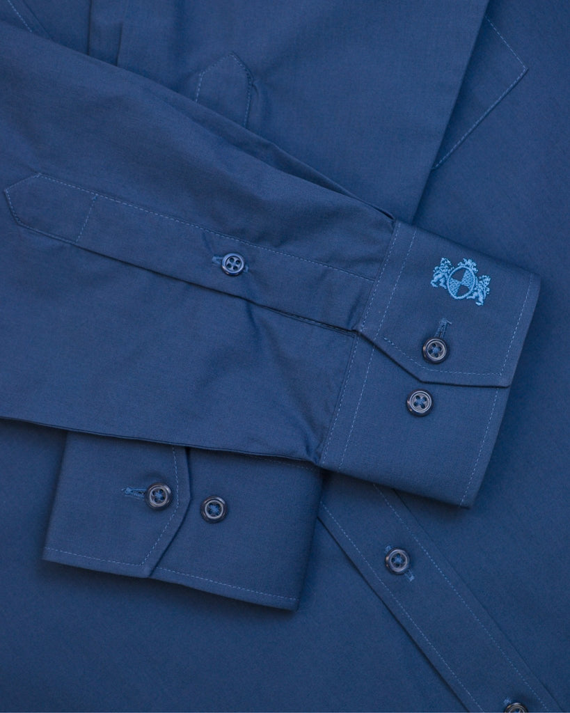 Manchester Camisa de Vestir Lisa Algodón y Poliéster - Manchester