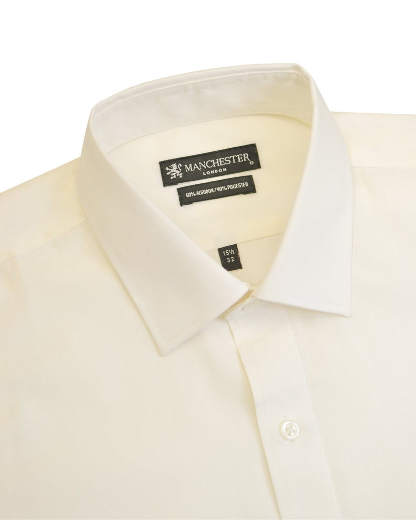 Manchester Camisa de Vestir Lisa Algodón y Poliéster - Manchester