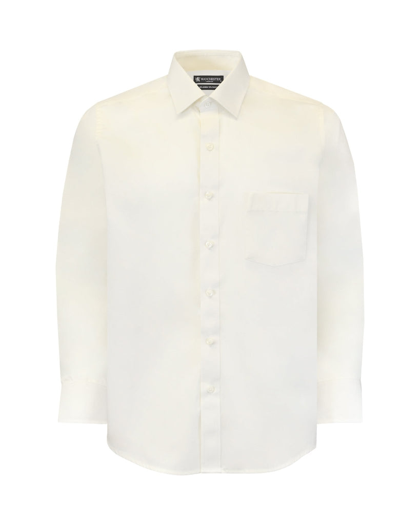 Manchester Camisa de Vestir Lisa Algodón y Poliéster - Manchester