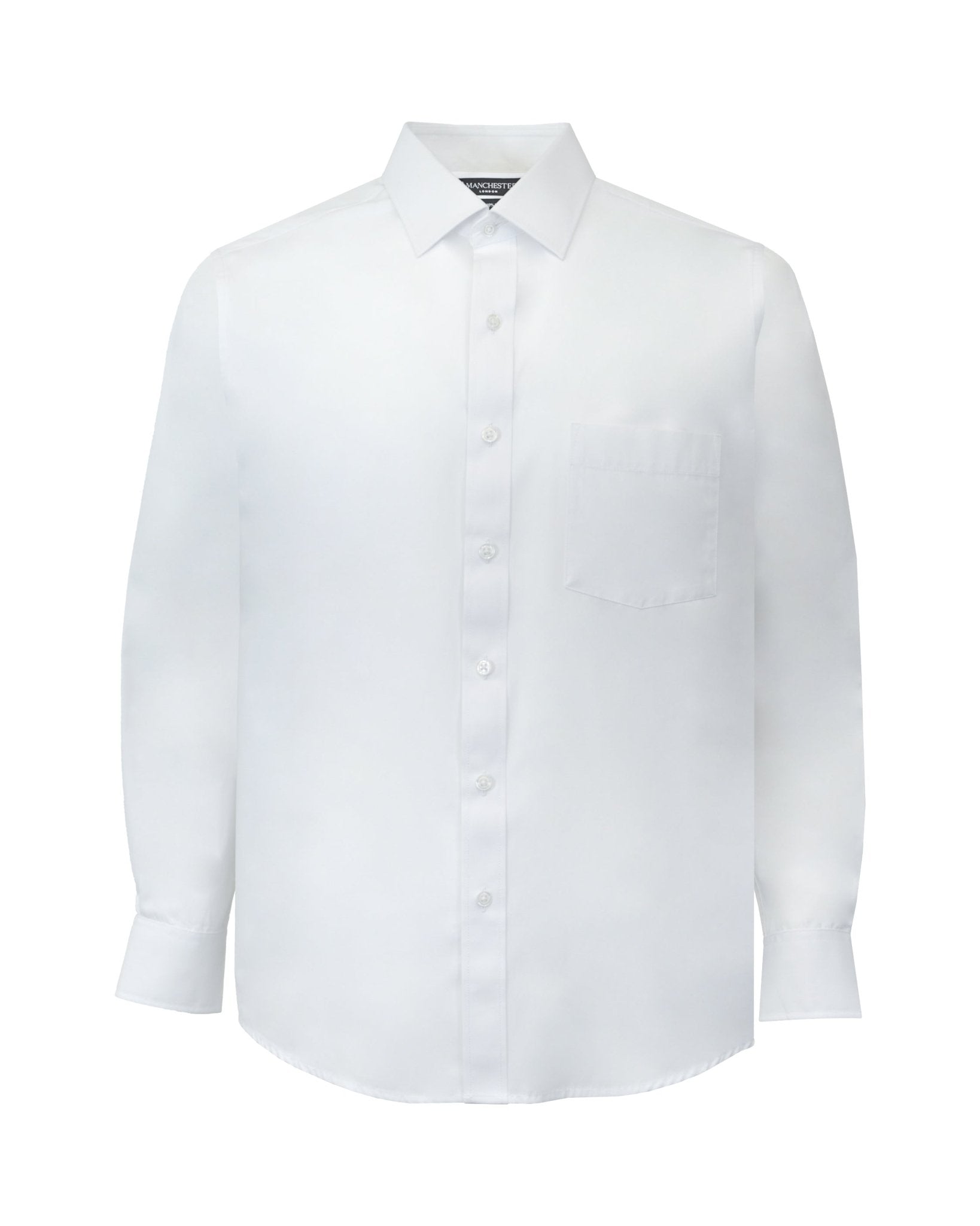 Manchester Camisa de Vestir Lisa Algodón y Poliéster - Manchester