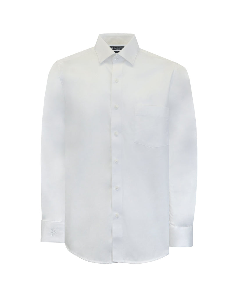 Manchester Camisa de Vestir Lisa Algodón y Poliéster - Manchester