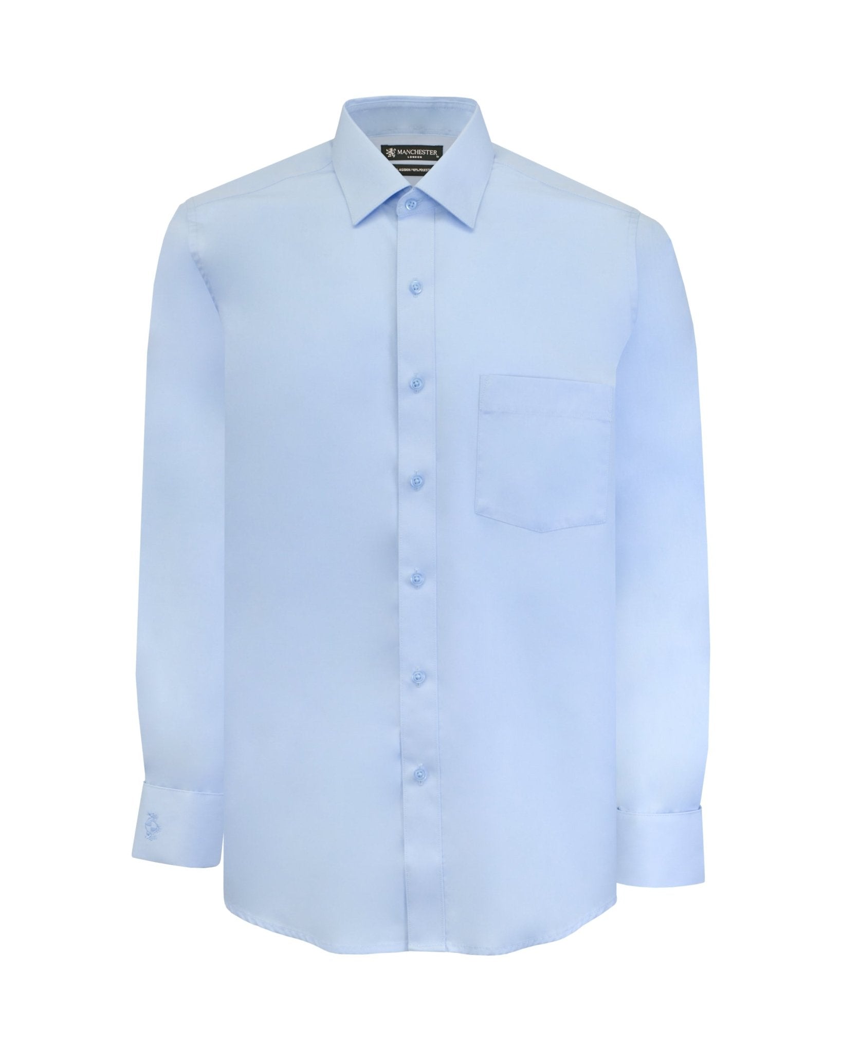 Manchester Camisa de Vestir Lisa Algodón y Poliéster - Manchester