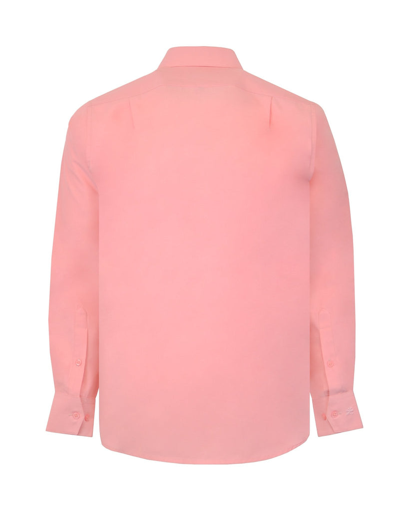 Manchester Camisa de Vestir Lisa Algodón y Poliéster Manga Larga - Manchester