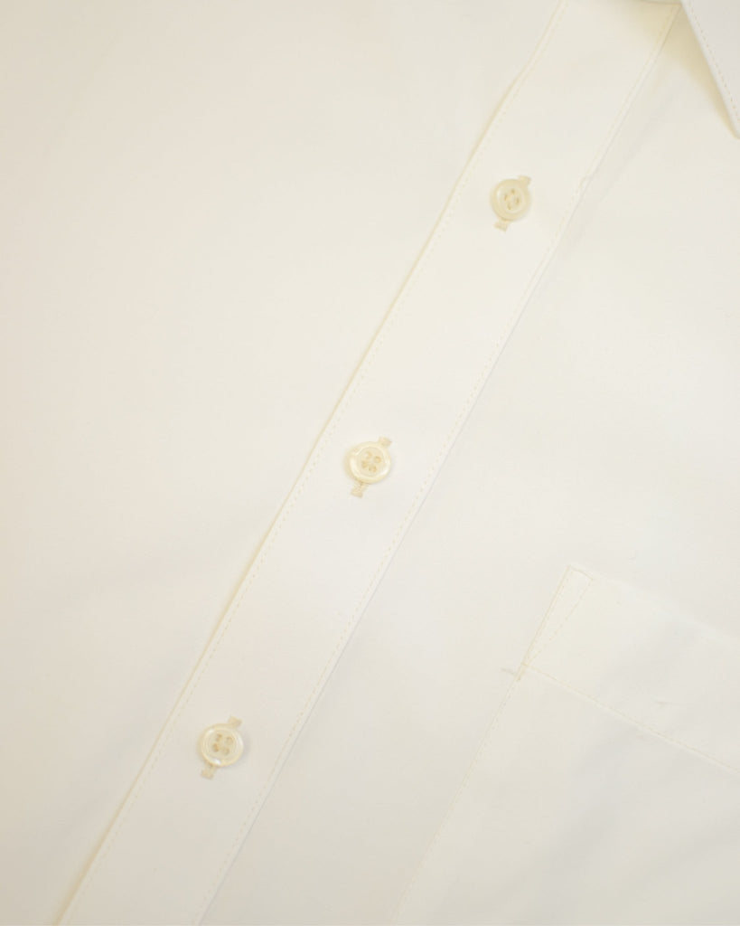 Manchester Camisa de Vestir Lisa Algodón y Poliéster Manga Larga - Manchester