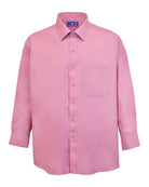 Manchester Camisa de Vestir Lisa Big and Tall Algodón y Poliéster Manga Larga - Manchester