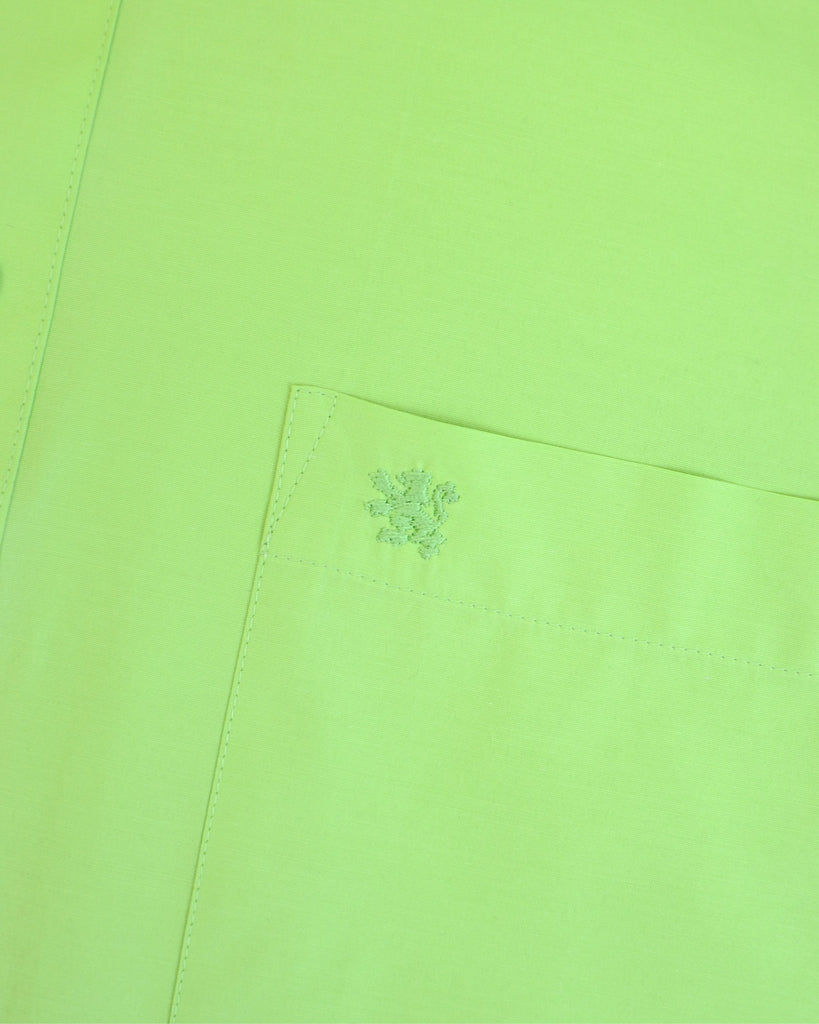 Manchester Camisa de Vestir Lisa Big and Tall Algodón y Poliéster Manga Larga - Manchester