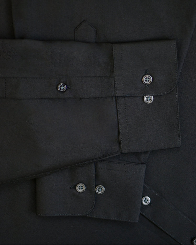 Manchester Camisa de Vestir Lisa Big and Tall Algodón y Poliéster Manga Larga - Manchester