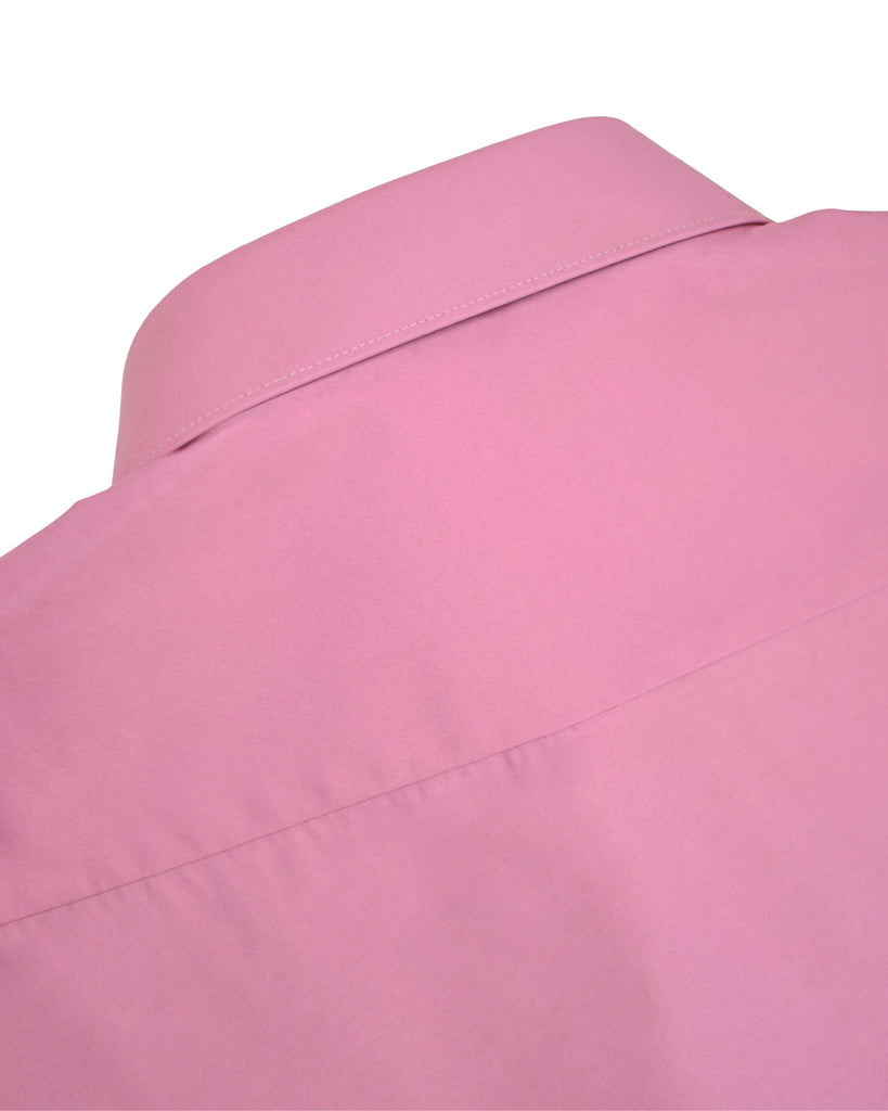 Manchester Camisa de Vestir Lisa Big and Tall Algodón y Poliéster Manga Larga - Manchester