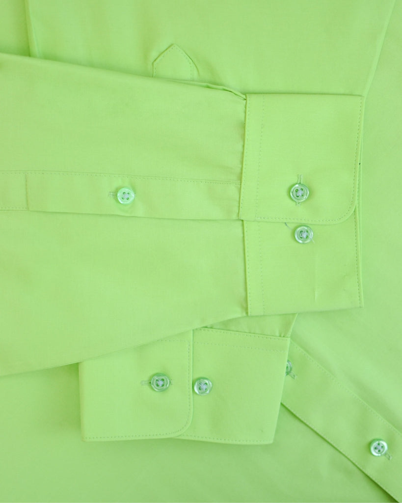 Manchester Camisa de Vestir Lisa Big and Tall Algodón y Poliéster Manga Larga - Manchester