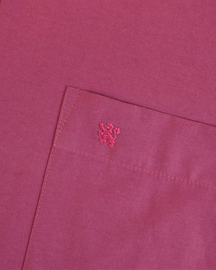 Manchester Camisa de Vestir Lisa Big and Tall Algodón y Poliéster Manga Larga - Manchester