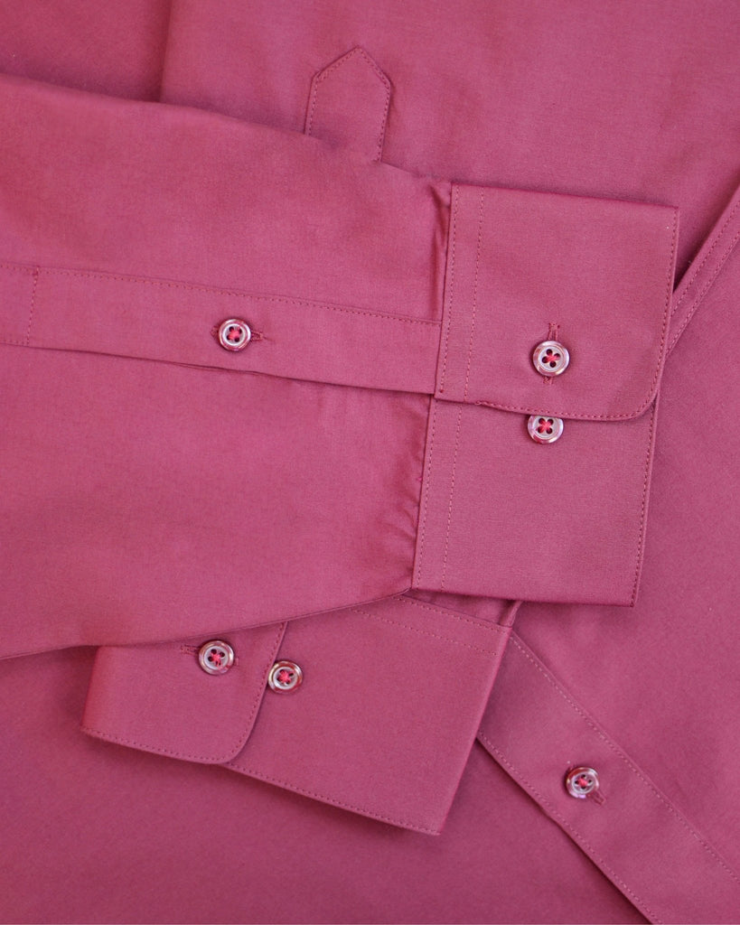 Manchester Camisa de Vestir Lisa Big and Tall Algodón y Poliéster Manga Larga - Manchester