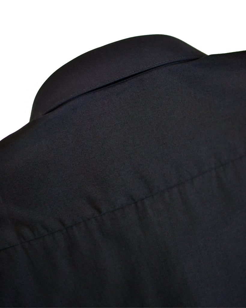 Manchester Camisa de Vestir Lisa Big and Tall Algodón y Poliéster Manga Larga - Manchester