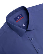 Manchester Camisa de Vestir Lisa Big and Tall - Manga Larga - Manchester