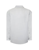 Manchester Camisa de Vestir Lisa Big and Tall - Manga Larga - Manchester