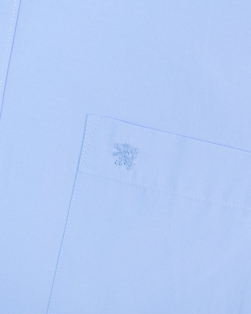 Manchester Camisa de Vestir Lisa Big and Tall - Manga Larga - Manchester