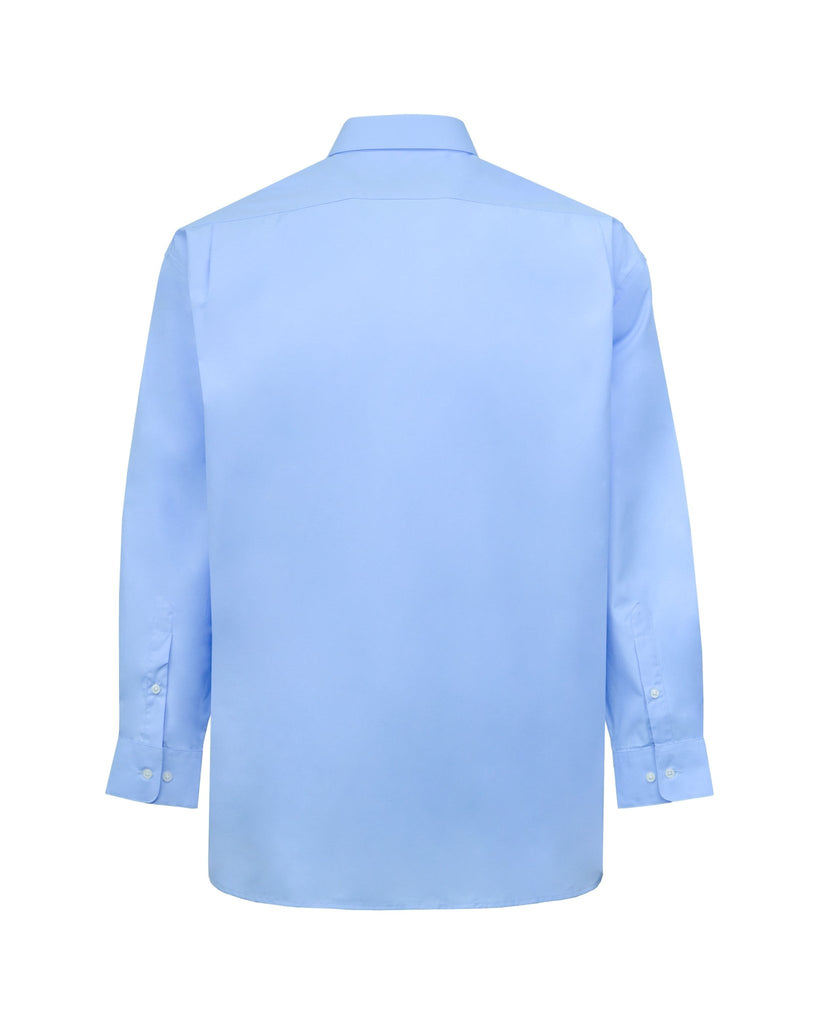 Manchester Camisa de Vestir Lisa Big and Tall - Manga Larga - Manchester