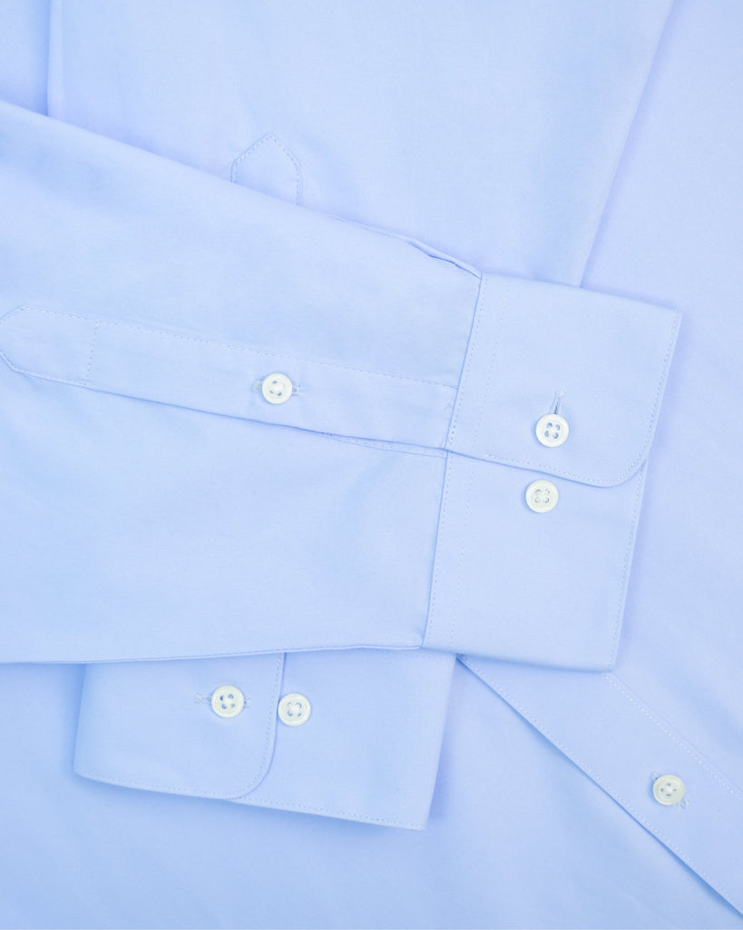 Manchester Camisa de Vestir Lisa Big and Tall - Manga Larga - Manchester