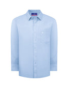 Manchester Camisa de Vestir Lisa Big and Tall - Manga Larga - Manchester