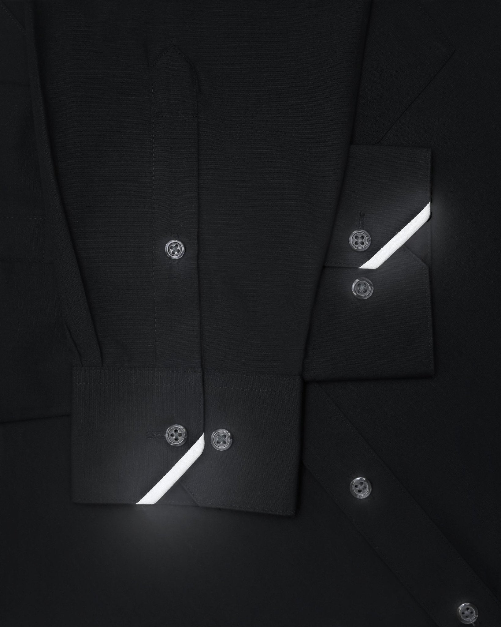 Manchester Camisa de Vestir Lisa Corte Slim Fit Cuello Roma - Manchester