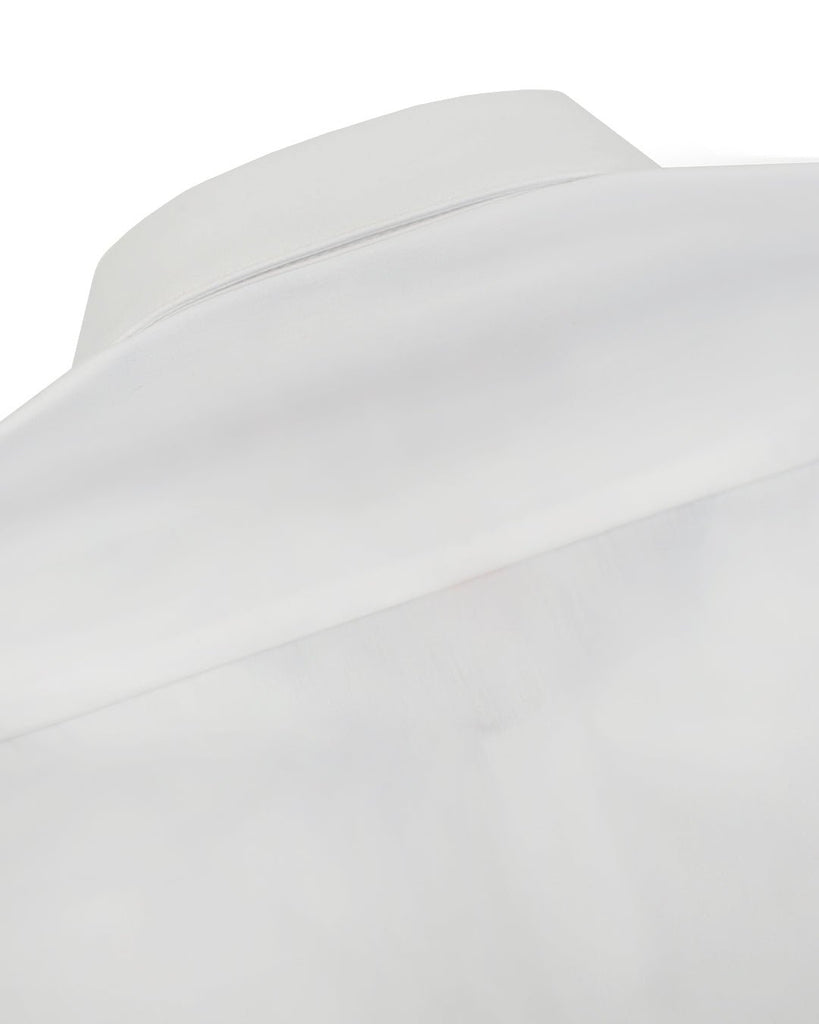 Manchester Camisa de Vestir Lisa Corte Slim Fit Cuello Roma - Manchester