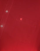 Manchester Camisa de Vestir Lisa Corte Slim Fit Cuello Roma - Manchester