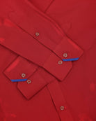 Manchester Camisa de Vestir Lisa Corte Slim Fit Cuello Roma - Manchester