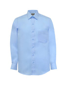 Manchester Camisa de Vestir Lisa Poliéster y Algodón Manga Larga - Manchester