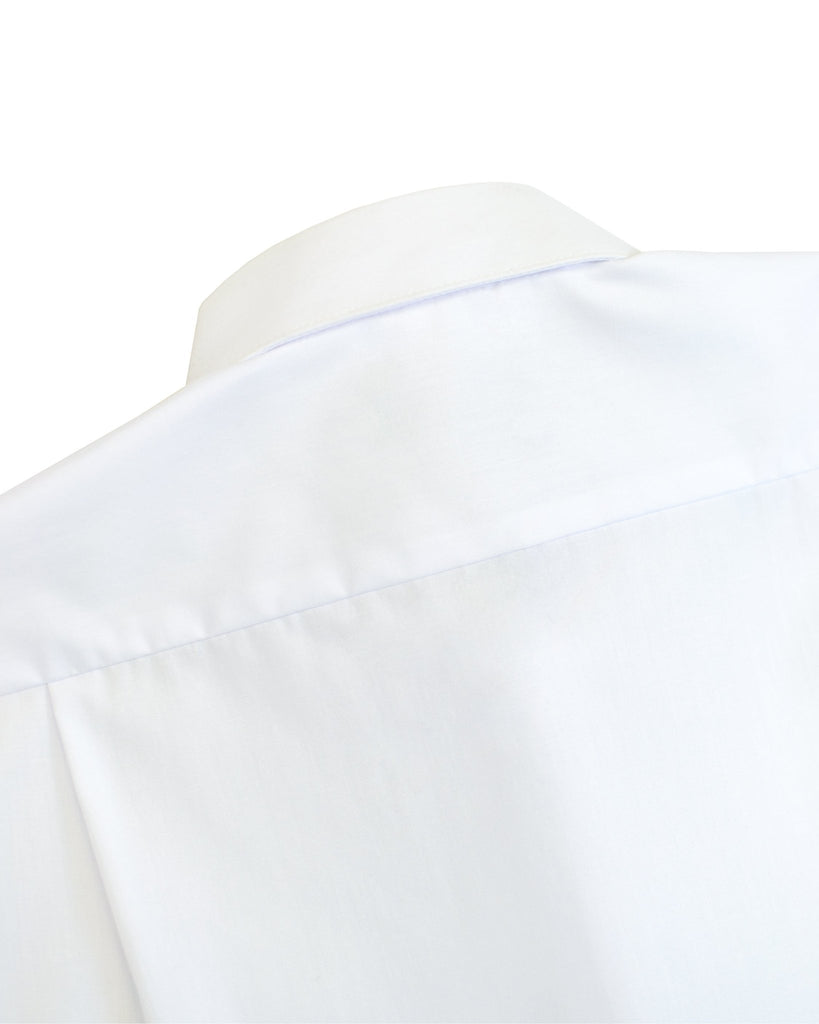 Manchester Camisa de Vestir Lisa Poliéster y Algodón Manga Larga - Manchester